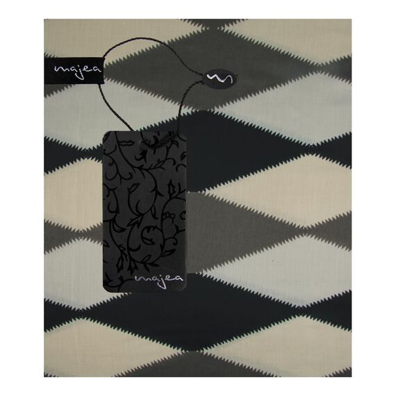 Majea Damen Loop Schal Schlauchschal Halstuch (880024) (schwarz 13)