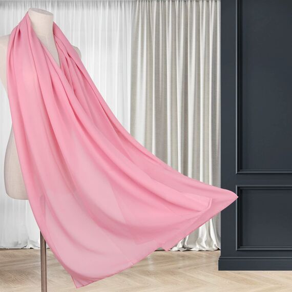 Ladiery Sheer Chiffon Tücher und Wraps für Abendkleider, Damen leichter weicher Schal für Hochzeit Braut Schultertuch