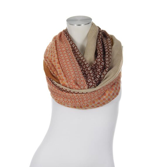Majea Damen Loop Schal Schlauchschal Halstuch (880024) (gelb 10)