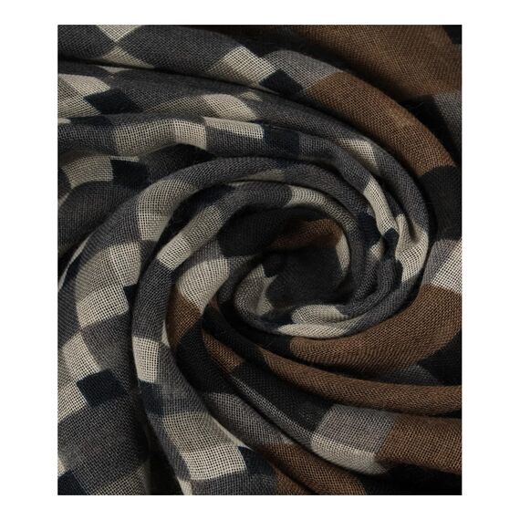 Majea Damen Loop Schal Schlauchschal Halstuch (880024) (grau 3)
