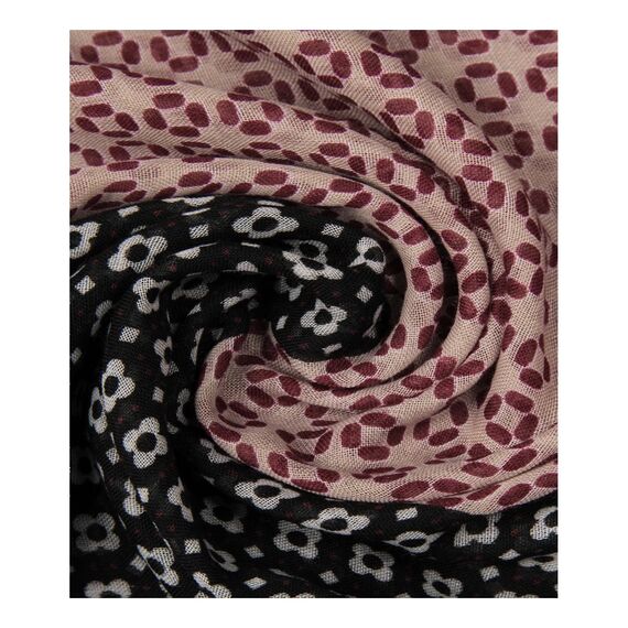 Majea Damen Loop Schal Schlauchschal Halstuch (880024) (schwarz 10)