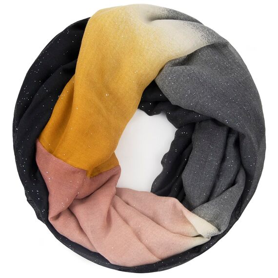 Glamexx24 Damen Schal leichter Langschal Loop Schlauchschal Tuch Viele Farben