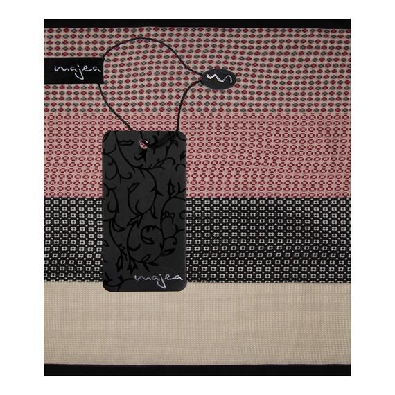 Majea Damen Loop Schal Schlauchschal Halstuch (880024) (schwarz 10)