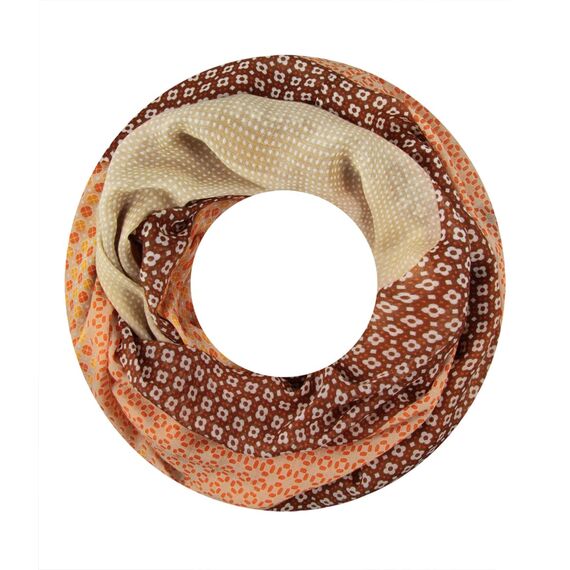 Majea Damen Loop Schal Schlauchschal Halstuch (880024) (gelb 10)