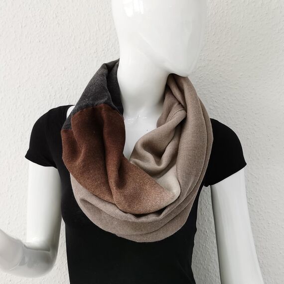 Glamexx24 Damen Schal leichter Langschal Loop Schlauchschal Tuch Viele Farben