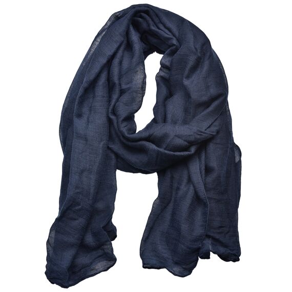 Outrip Damen Schal Gr. Einheitsgröße, Marineblau