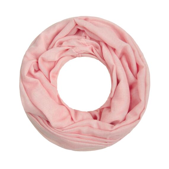 Majea Loop Cary Basic Schal Tuch Damen-schal Schlauchschal Rundschal Halstücher uni unifarben Loopschal einfarbig, Rosa 1, 170x80