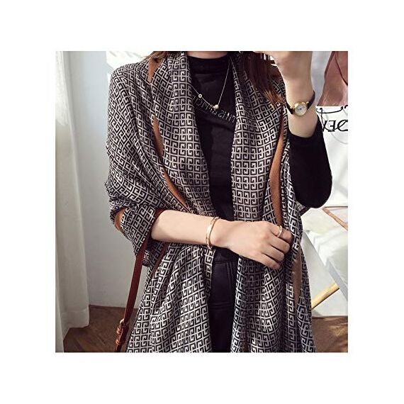 VELLETTE Damen Halstuch Schals Halstücher Tuch Kopftuch Halstuch Schal Winter warm Damen-Schals Stola