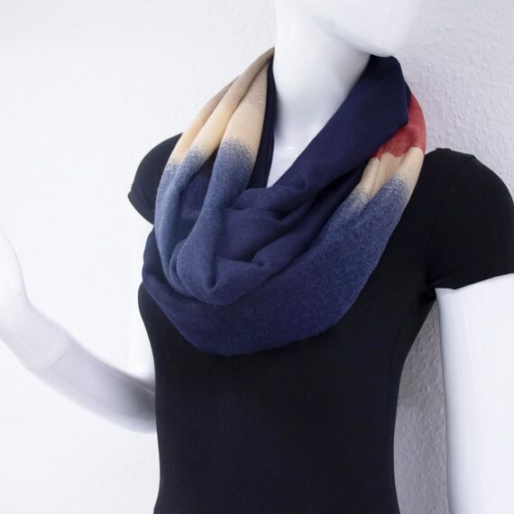 Glamexx24 Damen Schal leichter Langschal Loop Schlauchschal Tuch Viele Farben