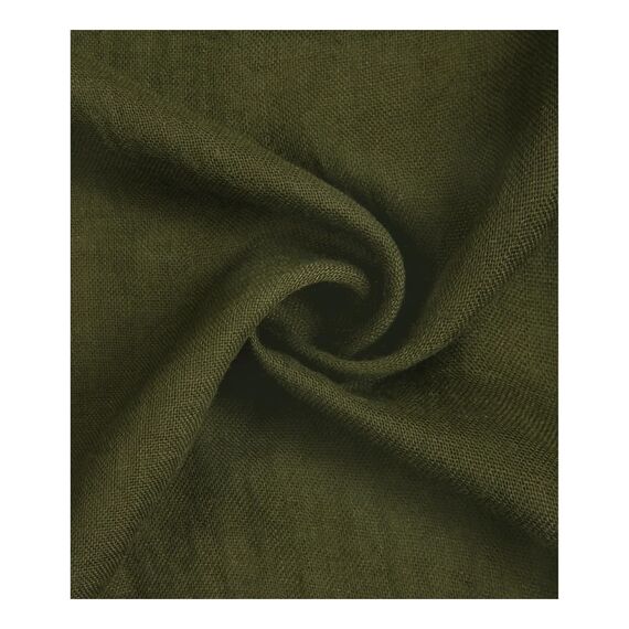 Majea Damen Loop Schal Cary – Eleganter Schlauchschal unifarben – 170x75cm weicher Rundschal für Business & Alltag (dark olive)