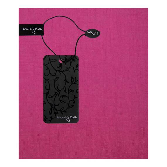 Majea Damen Loop Schal Cary – Eleganter Schlauchschal unifarben – 170x75cm weicher Rundschal für Business & Alltag (pink)
