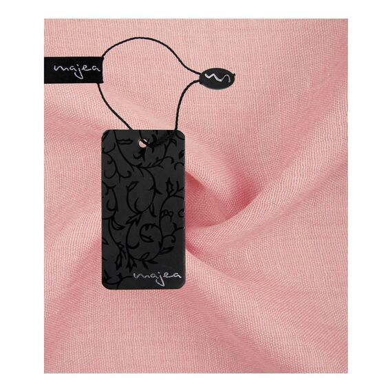 Majea Loop Cary Basic Schal Tuch Damen-schal Schlauchschal Rundschal Halstücher uni unifarben Loopschal einfarbig, Rosa 1, 170x80