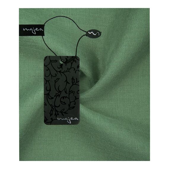 Majea Damen Loop Schal Cary – Eleganter Schlauchschal unifarben – 170x75cm weicher Rundschal für Business & Alltag (khaki)