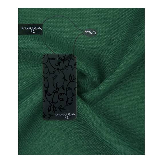 Majea Damen Loop Schal Cary – Eleganter Schlauchschal unifarben – 170x75cm weicher Rundschal für Business & Alltag (pinie)