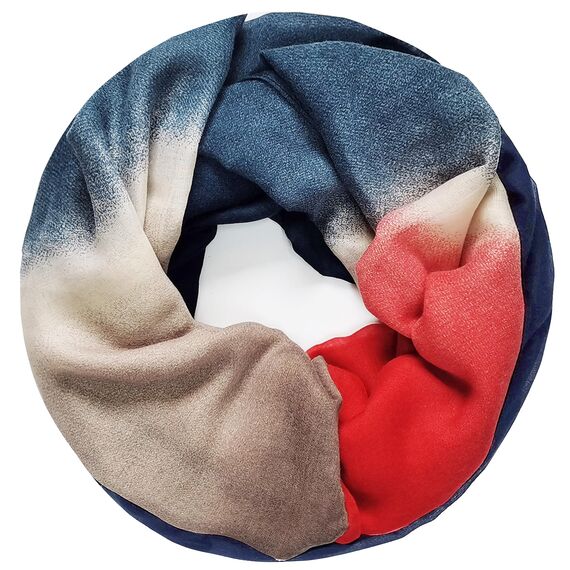 Glamexx24 Damen Schal leichter Langschal Loop Schlauchschal Tuch Viele Farben