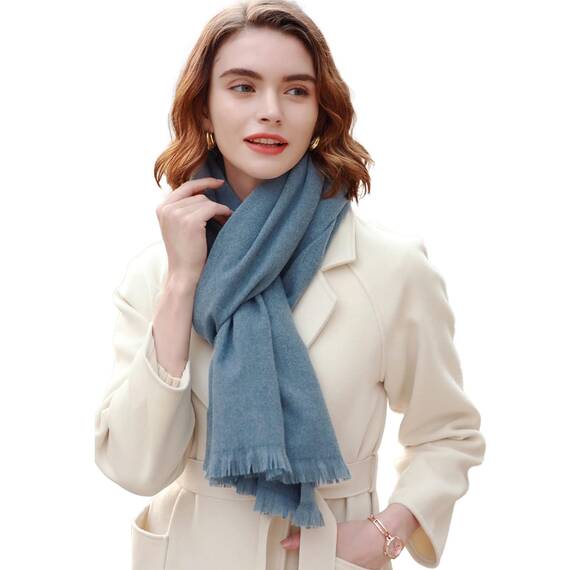 RIIQIICHY Damen Schal Winter Blau Pashmina Stola Festlich Herbst xxl schals Tücher für Abendkleider Frauen Hochzeit Schultertuch