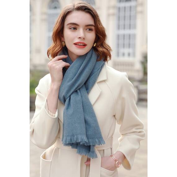 RIIQIICHY Damen Schal Winter Blau Pashmina Stola Festlich Herbst xxl schals Tücher für Abendkleider Frauen Hochzeit Schultertuch