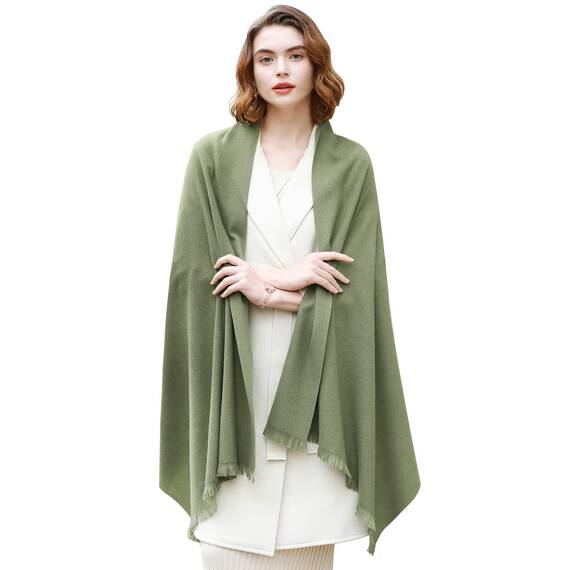 RIIQIICHY Damen Schal Winter Grün Pashmina Stola Festlich Herbst xxl schals Tücher für Abendkleider Frauen Hochzeit Schultertuch Frühling