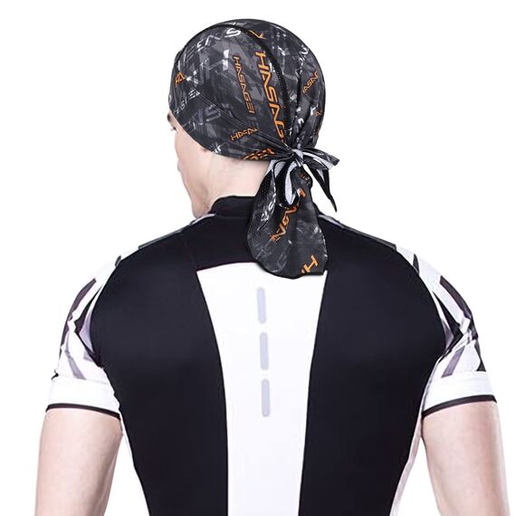 HASAGEI Sports Bandana Cap Durag Bandana Kopftuch Fahrrad Kopfbedeckung Atmungsaktiv nimmt Schweiß auf Hat