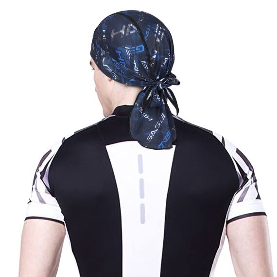 HASAGEI Sports Bandana Cap Durag Bandana Kopftuch Fahrrad Kopfbedeckung Atmungsaktiv nimmt Schweiß auf Hat