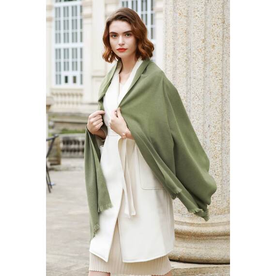 RIIQIICHY Damen Schal Winter Grün Pashmina Stola Festlich Herbst xxl schals Tücher für Abendkleider Frauen Hochzeit Schultertuch Frühling