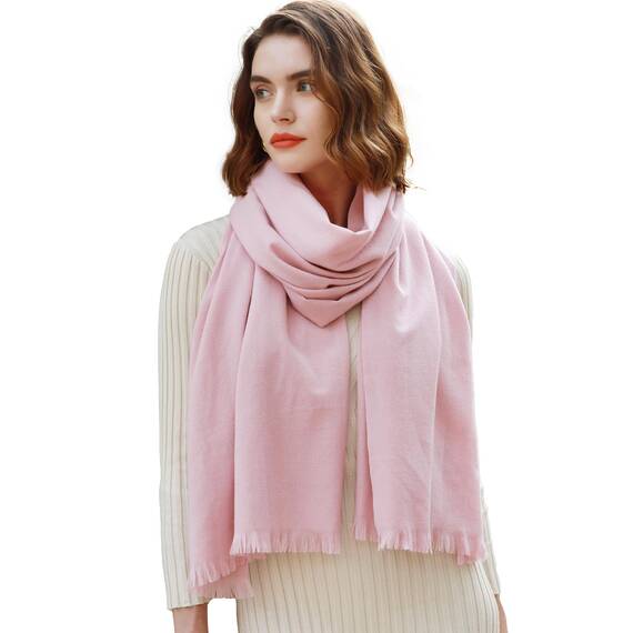 RIIQIICHY Damen Schal Winter Rosa Pashmina Stola Festlich Herbst xxl schals Tücher für Abendkleider Frauen Hochzeit schultertuch Frühling