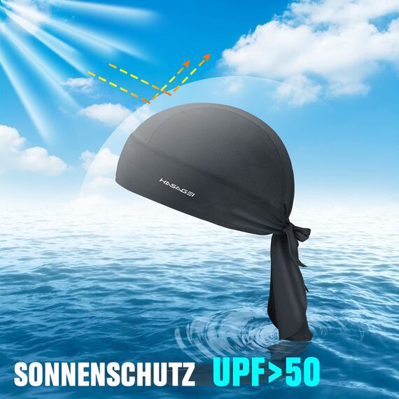 HASAGEI Sports Bandana Cap Bandana Kopftuch Fahrrad Kopfbedeckung Atmungsaktiv nimmt Schweiß auf Hat