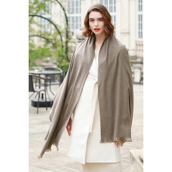 RIIQIICHY Damen Schal Winter Khaki Pashmina Stola Festlich Herbst xxl schals Tücher für Abendkleider Frauen Hochzeit Schultertuch