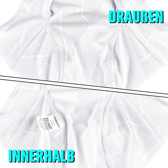 HASAGEI Sports Bandana Cap Bandana Kopftuch Fahrrad Kopfbedeckung Atmungsaktiv nimmt Schweiß auf Hat