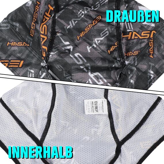 HASAGEI Sports Bandana Cap Durag Bandana Kopftuch Fahrrad Kopfbedeckung Atmungsaktiv nimmt Schweiß auf Hat