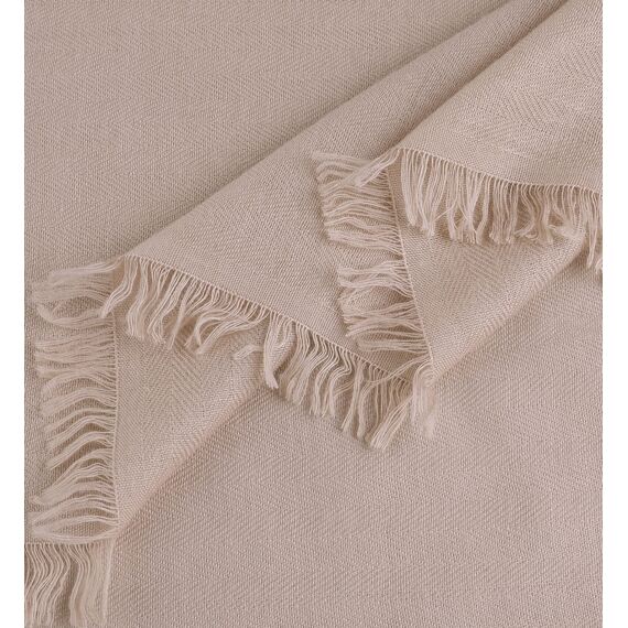 Superora Damen Halstuch Schultertuch Schal Scarf Stola Quadratischer Deckenschal mit Fransen 140 * 140cm