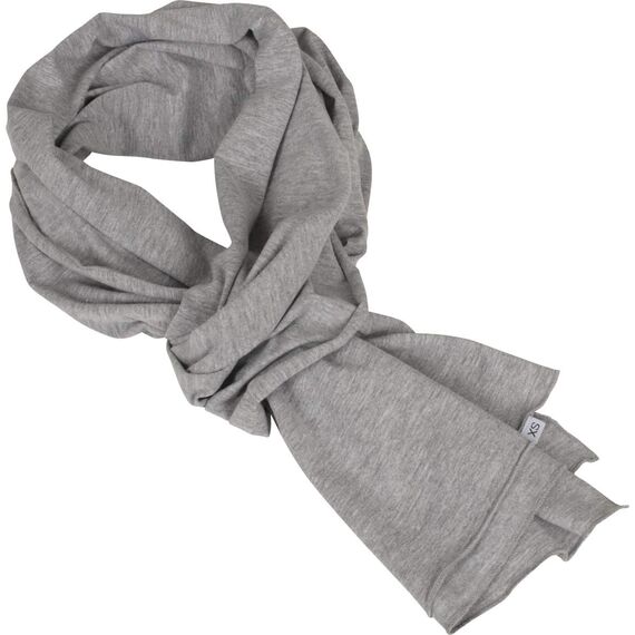 Build Your Brand Unisex Jersey Scarf Schal, Heather Grey, one Size