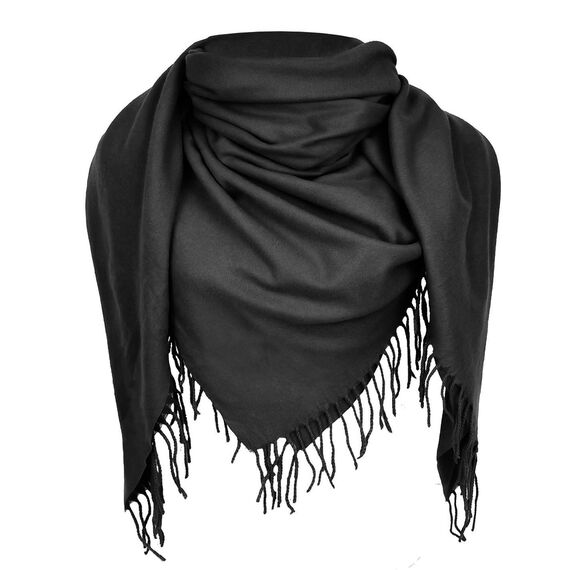 Glamexx24 Schal Damen Warm Herbst Winter Schultertuch mit Fransen Baumwolle Schals und Tücher Herren Umschlagtuch Winterschal