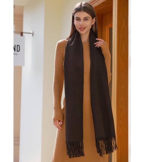 RIIQIICHY Damen Schal Caffè Stola Festlich für Abendkleid Pashmina Schals Tücher für Frauen Hochzeit Schultertuch Frühling Winter Schal Warme Kuschelig