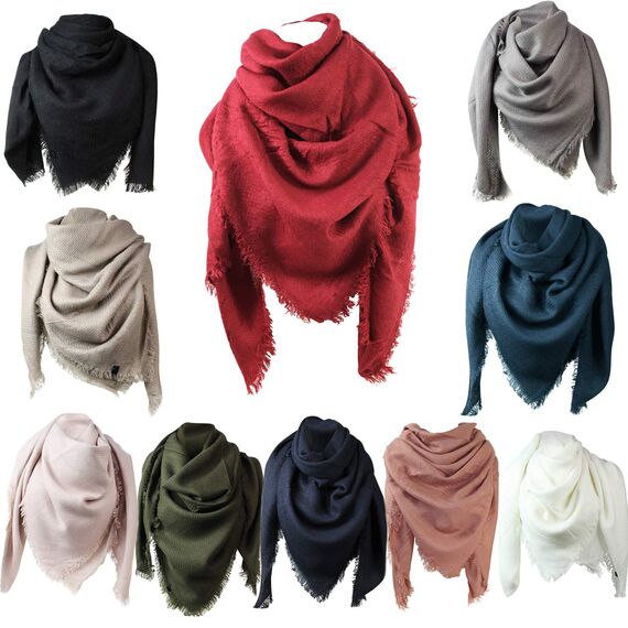 Glamexx24 XXL Kuschelige Damen Poncho mit verschiedenen Mustern