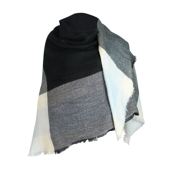 Glamexx24 XXL Kuschelige, Warme und Wunderschöne Damen Poncho Schal Mit Verschiedenen Muster