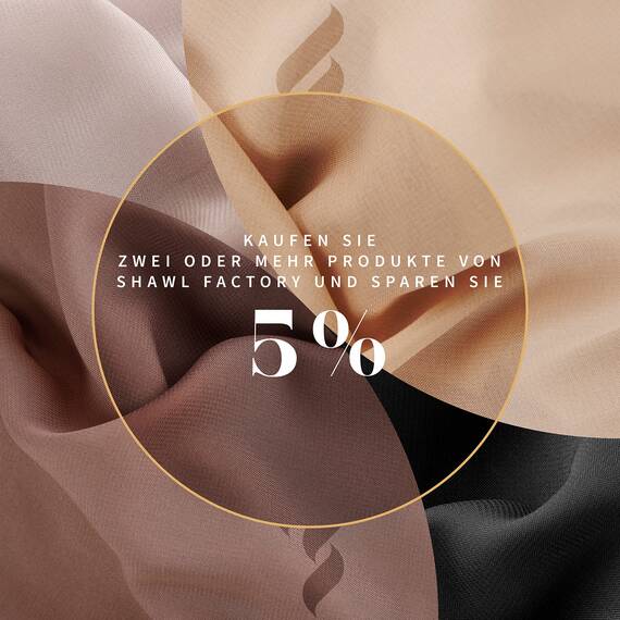 Shawl Factory Chiffon Schal Damen Nude - Seidenweich und Federleicht - Eleganter Halstuch Schal - Polyester Tuch Halstuch Damen Frühling Sommer - Pflegeleichtes Schaltuch - Damenschal Leicht (Nude)