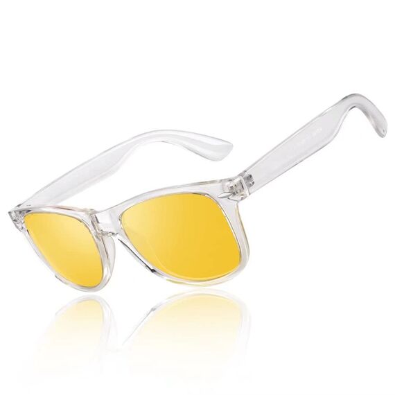 LINVO Sonnenbrille Herren Damen Polarisiert Retro Stil Rechteckig Vintage Klassisch Unisex UV400 Cat