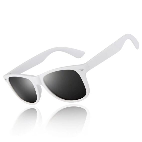 LINVO Sonnenbrille Herren Damen Polarisiert Retro Stil Rechteckig Vintage Klassisch Unisex UV400 Cat 3 CE