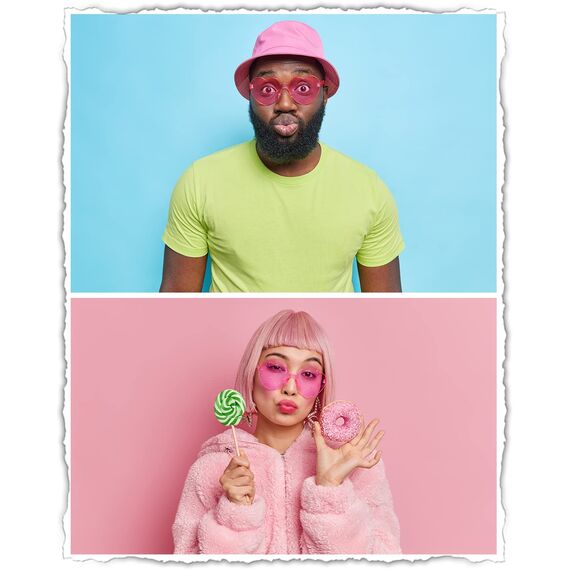 14 Paar Randlose Sonnenbrillen in Herzform, rahmenlose Herz-Sonnenbrillen, transparente, bonbonfarbene Gläser, getönte Brillen, Junggesellenabschiedsgeschenke, 14 Farben