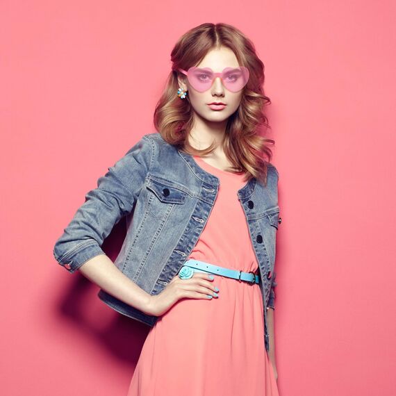 NACHLYNN 12 Brillen Herz-Sonnenbrillen für Damen 12 Farben Randlose Herzförmige Sonnenbrille Transparente Bonbonfarbene Herzbrille für Partygeschenke