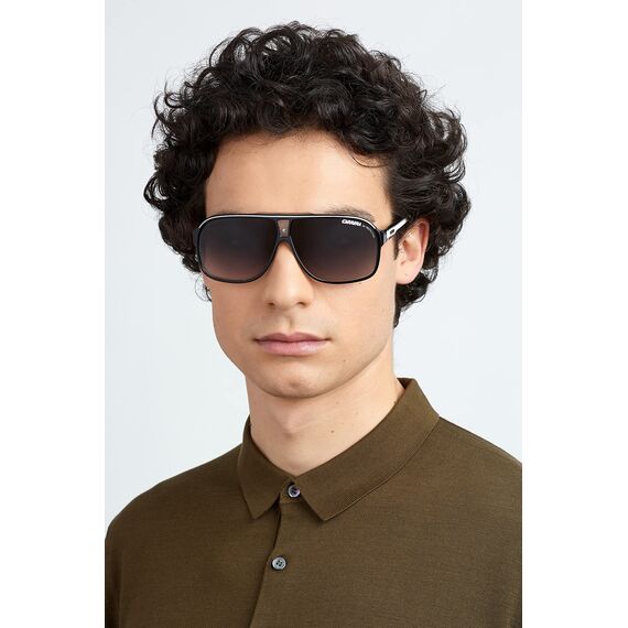 CARRERA Sonnenbrille Grandprix 2T4M90 Sport Sonnenbrille 64, Schwarz