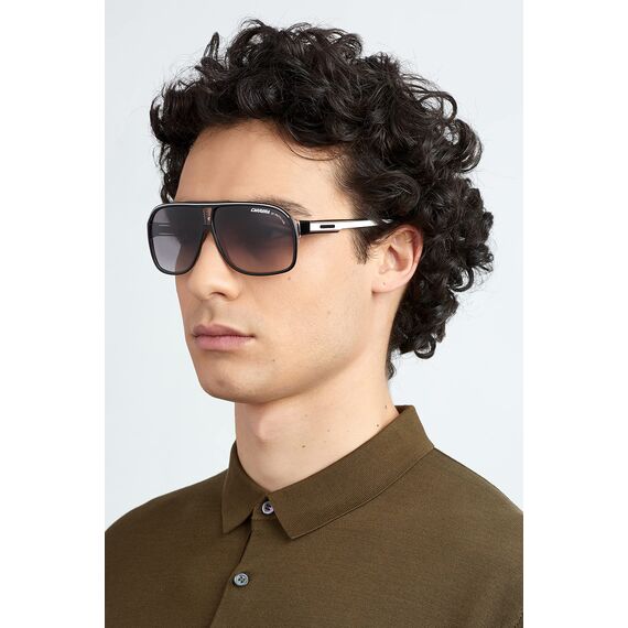 CARRERA Sonnenbrille Grandprix 2T4M90 Sport Sonnenbrille 64, Schwarz