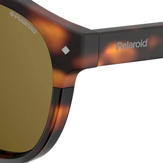 Polaroid Brille PLD 6042/S Größe 49-22 mm Havana polarisiert