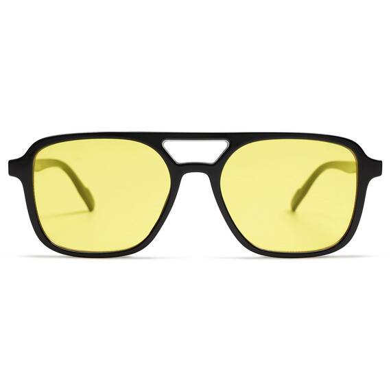 SOJOS Sonnenbrille Damen Herren Retro, Vintage Eckig Kunststoff Trendy Damen Herren Sonnenbrillen SJ2202