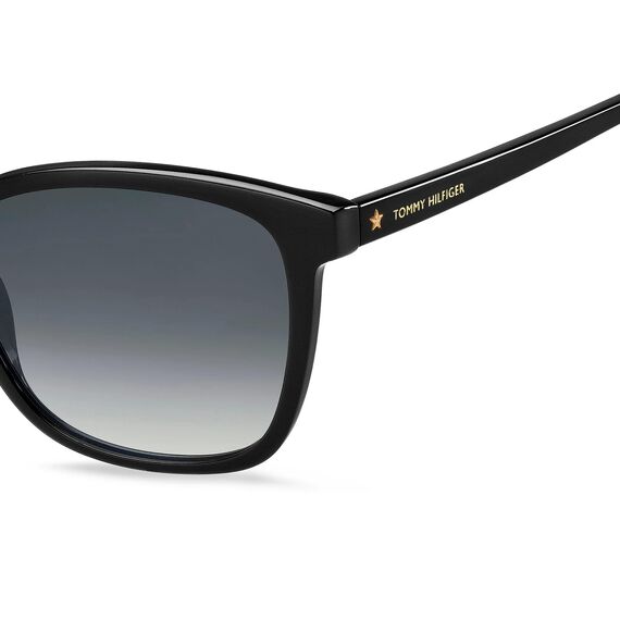 Tommy Hilfiger TH 1723/S Black/Grey Shaded 54/18/140 Damen Sonnenbrillen