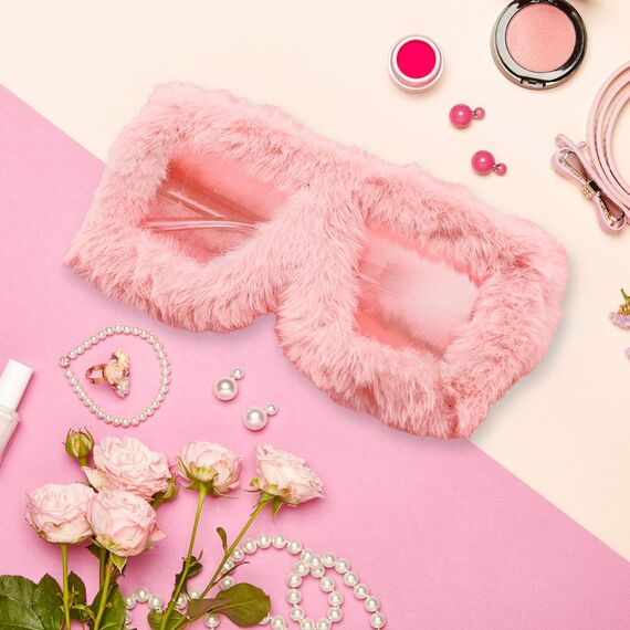 arrderly 1 Piece Oversized Plüsch-Sonnenbrille,Modische Personalisierte Sonnenbrille, Plüschrand Katzenauge Sonnenbrille,Partybrillen für Fasching Foto Requisiten Geburtstagsfeier