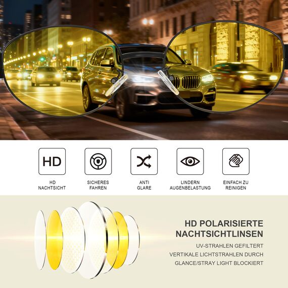 kunchu Sonnenbrille-Damen-Polarisiert-Unisex-Herren-Gold-Metal-Retro-Oval-Trendy-Sonnenbrillen-Vintage-Uv400-Classic-Ultraleicht-Schutz,Geeignet FüR Camping-fotografie-Outdoor-Geschenke für frauen-hca