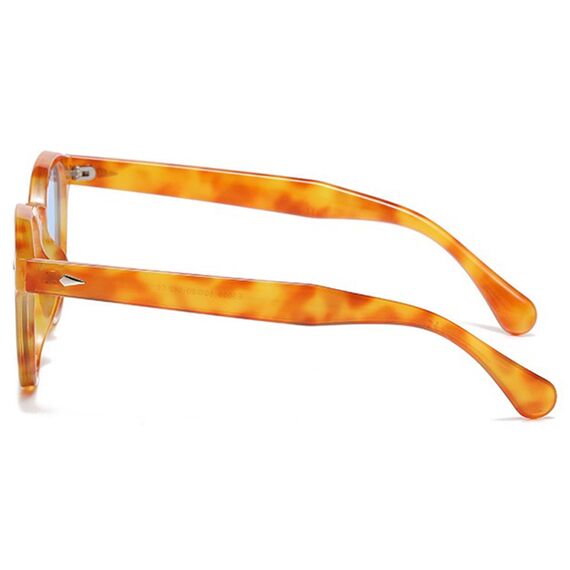 LHSDMOAT Retro Depp-Stil Round Sonnenbrille Herren Damen - Vintage 70er Jahre UV400-Schutz sunglasses für Fahrten, Reisen & Outdoor Aktivitäten