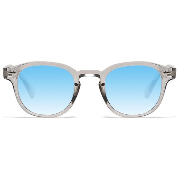 LHSDMOAT Retro Depp-Stil Round Sonnenbrille Herren Damen - Vintage 70er Jahre UV400-Schutz sunglasses für Fahrten, Reisen & Outdoor Aktivitäten